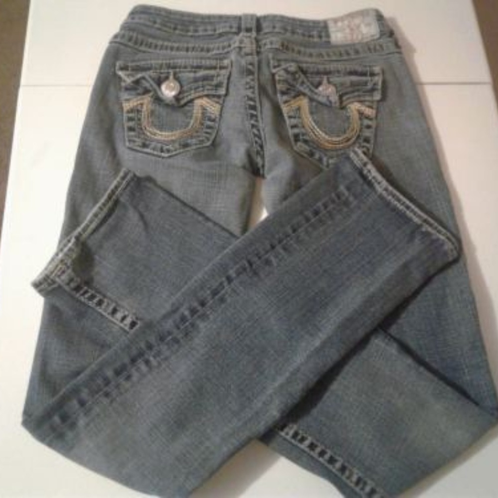 True Religion Brand Jeans Women's Sz 26x32 EUC